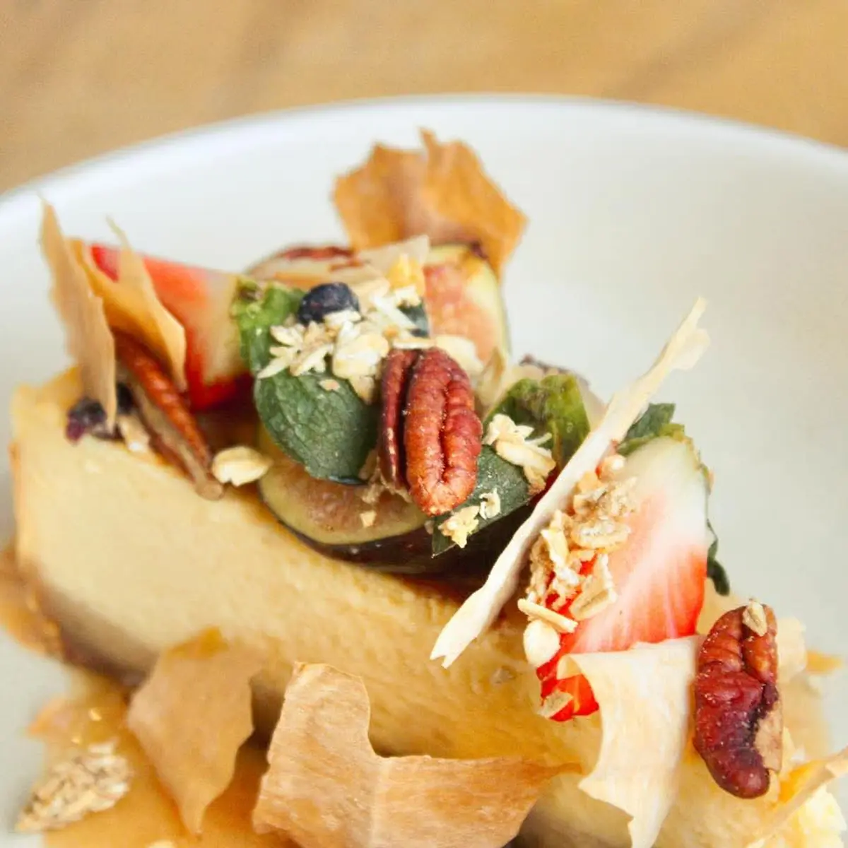 Cheese cake phyllo