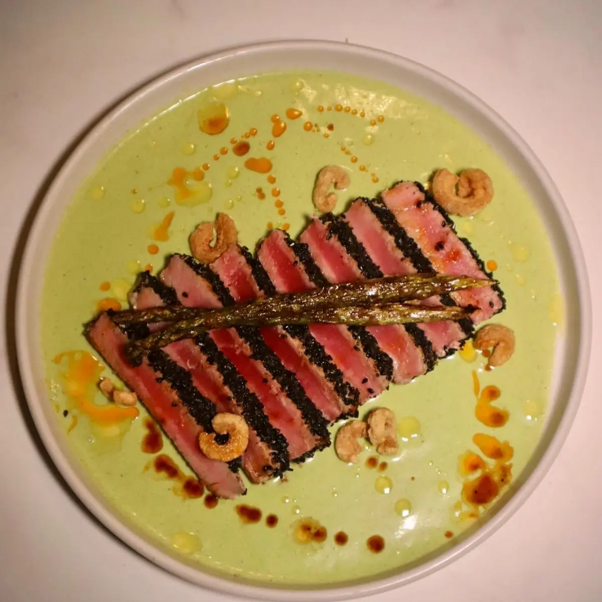 Aguachile de rib-eye