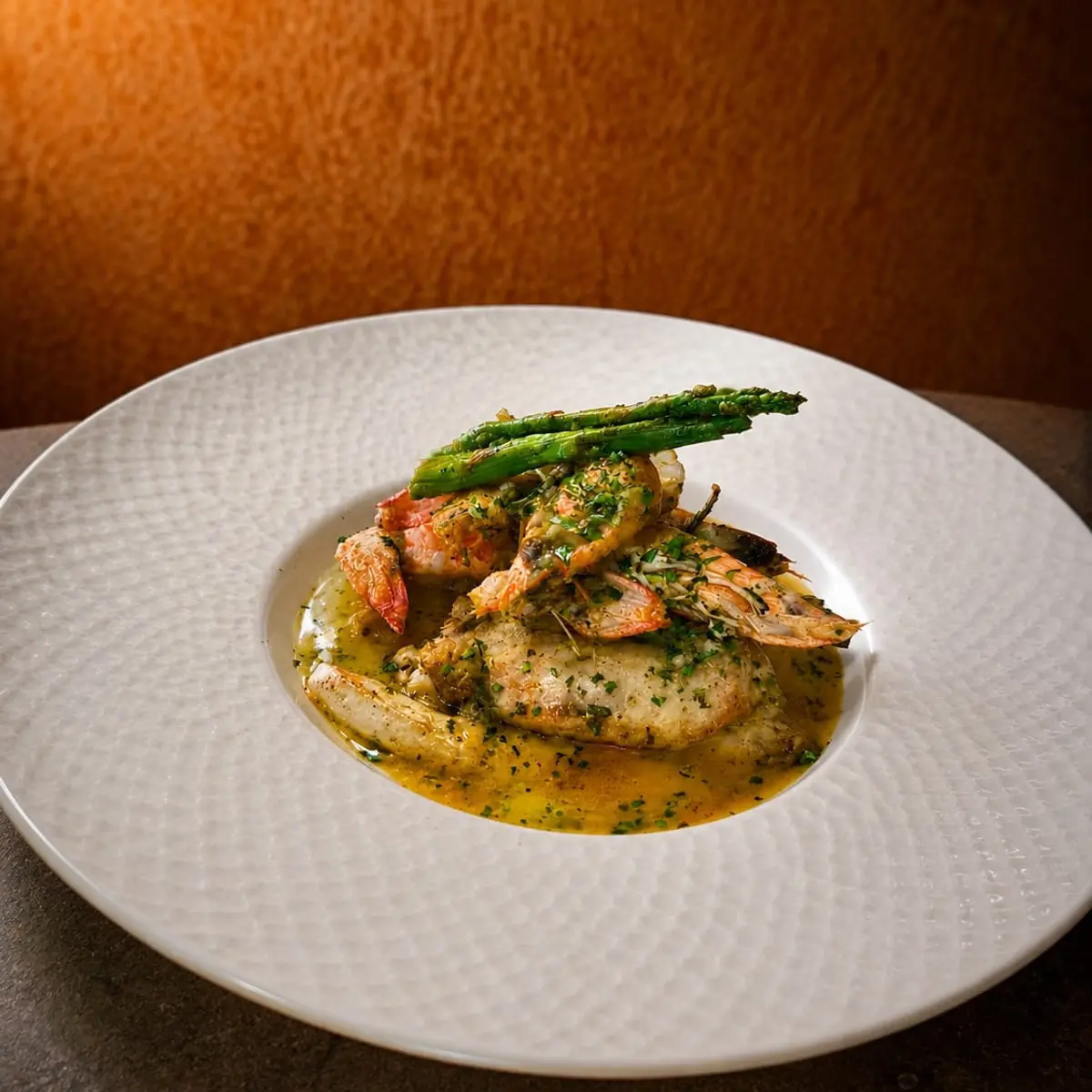 Filete de pescado a la meunière